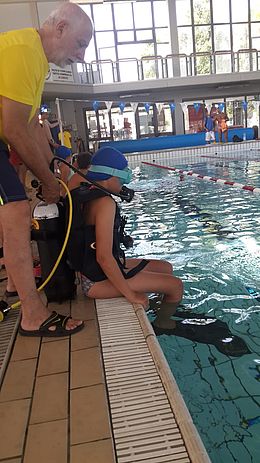 Scuba diving practice