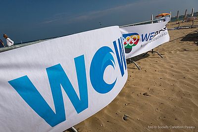 Banner with WoW logo