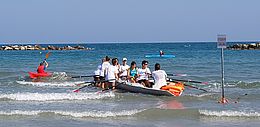 Rowing practice